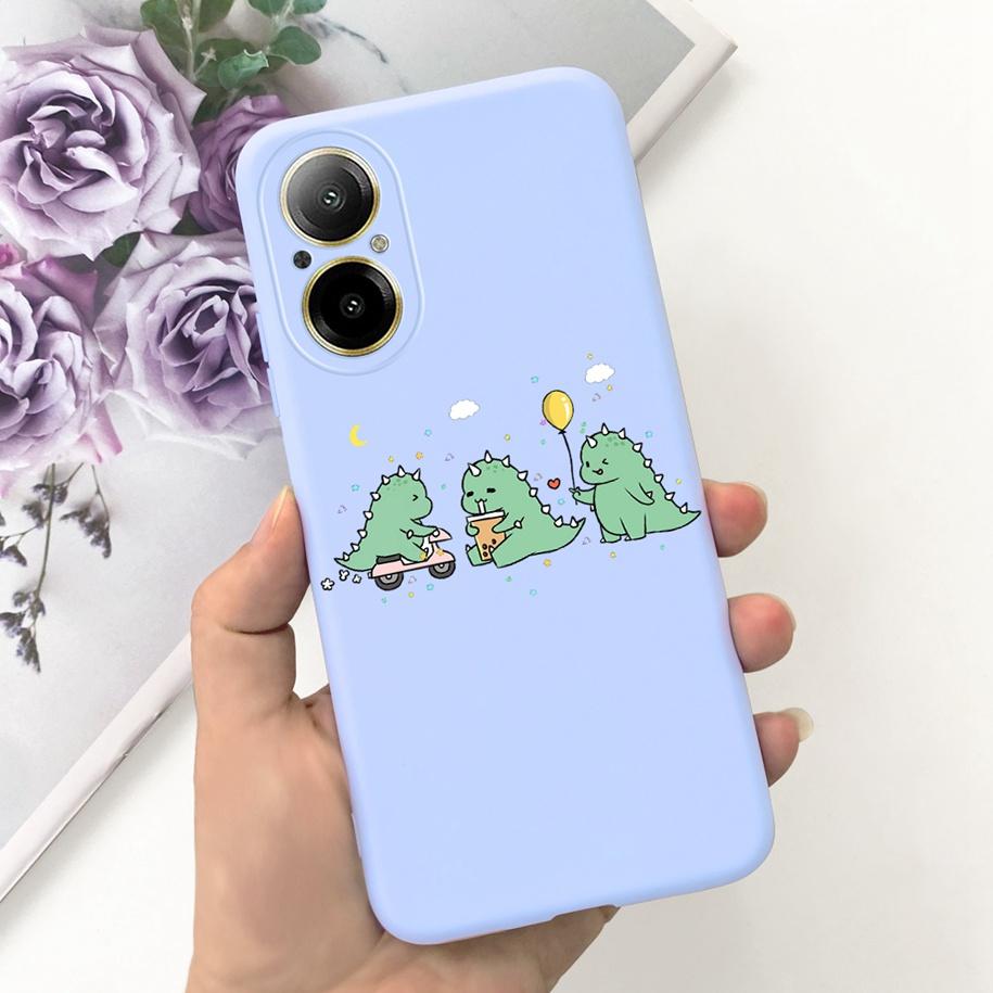 Case For Oppo Realme C67 4G Phone Cases Fashion Astronaut Soft Silicone Shockproof Back Cover Matte Shell For RealmeC67 4G Funda