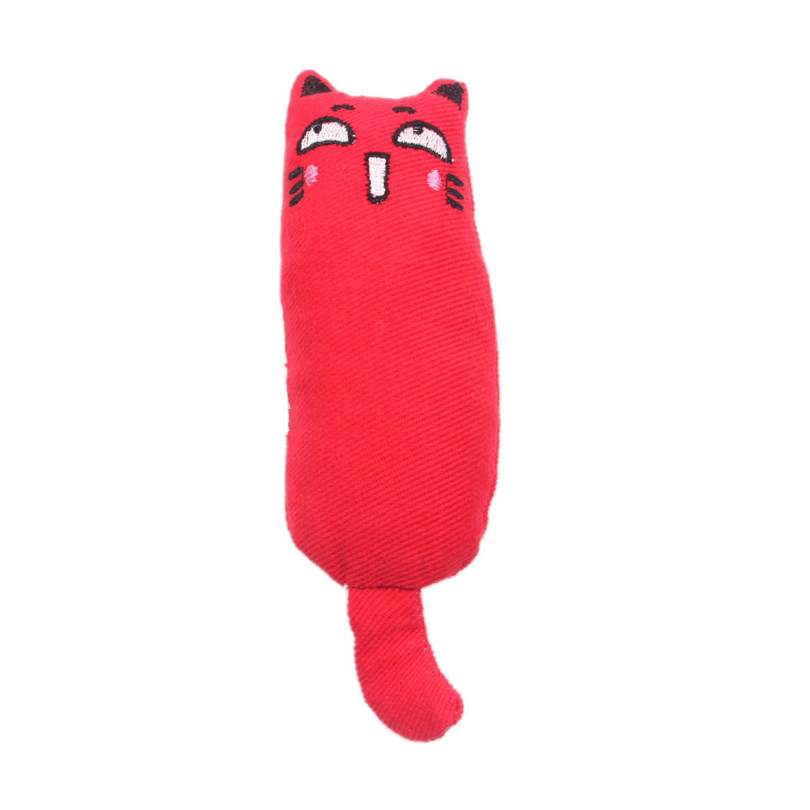 Realistic Cute Kitten Attractive and Durable for Small Kitten Cats Teething C 1 красный