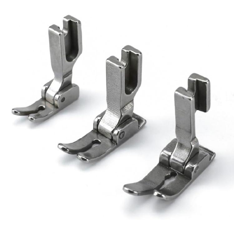 

Pack of 3 Sewing Machine Presser Feet Set Steel Fabric Sewing Feet Suitable for Enhancing Durability and Seam Accuracy 1