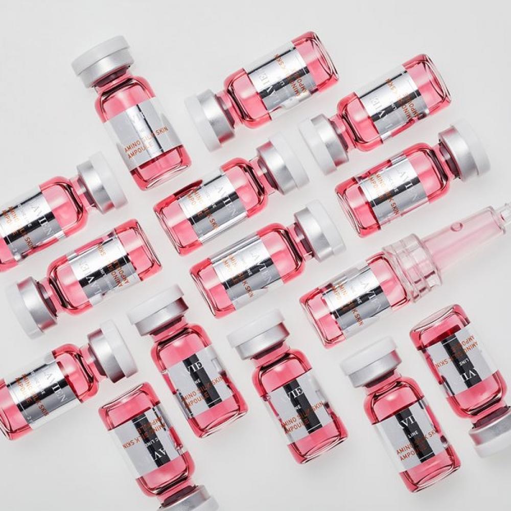[lavien] Medinicline Amino Silk Skin Ampoule  2ml 5ea + Dropper 5ea 