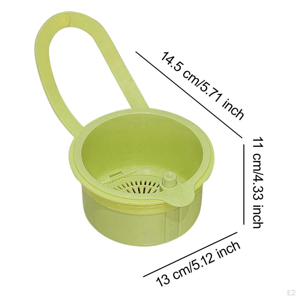 Drain Basket for Kitchen Sink, Draining Rack, Water Cleaning Basket, Rack Fruit And