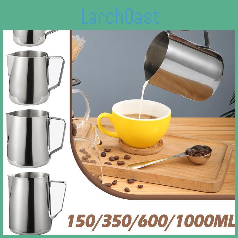 Stainless Steel Coffee Milk Frothing Jug Frother Latte Container Metal Pitcher