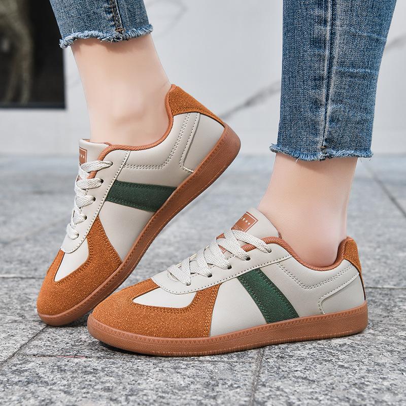 Spring and autumn new breathable non-slip wear-resistant ultra-light sports shoes couple versatile trend casual women's shoes