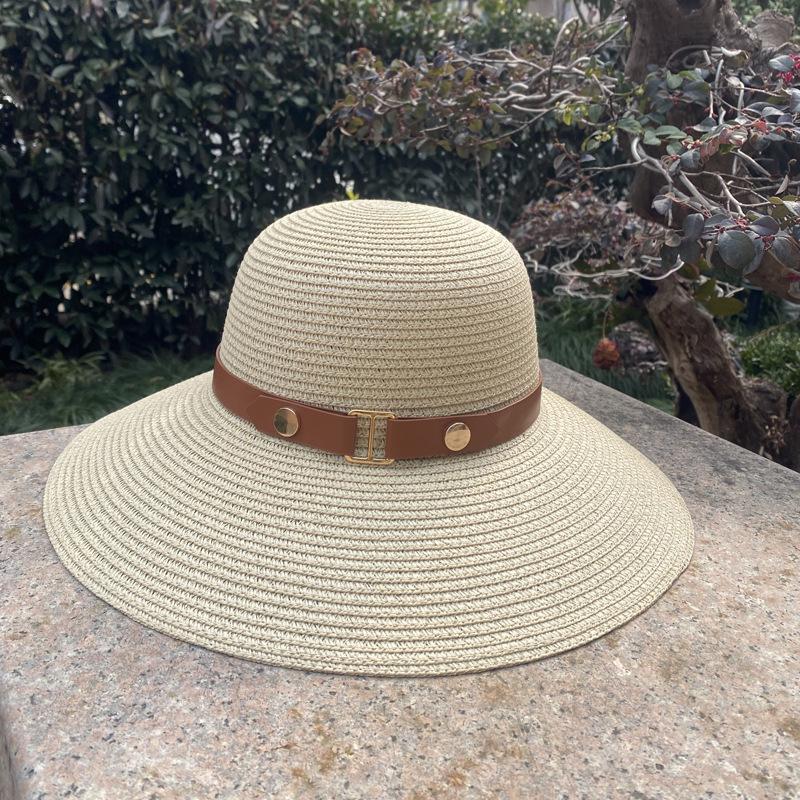 Straw Hat Female Sunshade Summer Vacation Beach Hat Sun Hat Large Brim Sun Protection