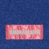 BIMBA Y LOLA [22FW] BIMBA Y LOLA Blue Fringe Satin Logo Muffler B226JII018BLF