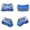 Tambourines Musical Instrument Foot Percussion Bells Steel Jingle Drum Adjustable Elastic