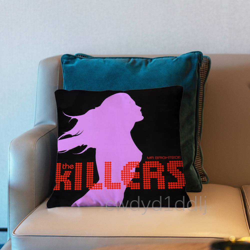 

The Killers Band Pressure Machine Cushion Cover Pillow Cover Decor Pillowcase Printed Cushion Case For Couch 30x30cm