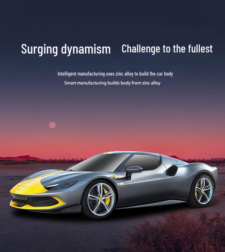 

Ббураго 1:18 Модель автомобиля из сплава Ferrari SF90, украшение, игрушка