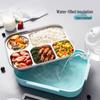Minimalistische 5-Fächer-Lunchbox aus 304 Edelstahl