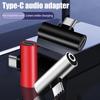 Usb Type-C To 3.5 Mm Headphone Metal Adapters Charging Splitter With Aux Audio Jack To Multiple Phone Models Charging/Music/Call