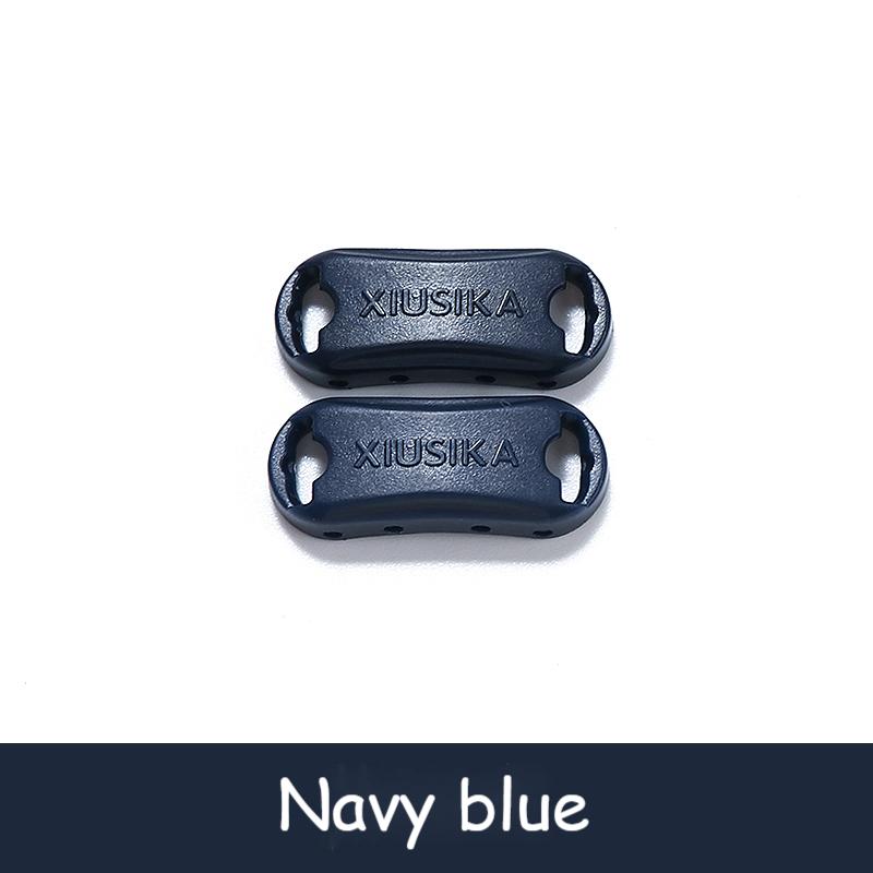 2pcs/pai Elastic Laces Buckle Shoelaces for Sneakers Shoelace Accessories Plastic Shoelace Lock Sports Shoe Kit AF1 Shoe Decora