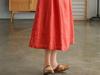 Japanese Women's Loose-Fit Cotton & Linen Irregular Hem Dress