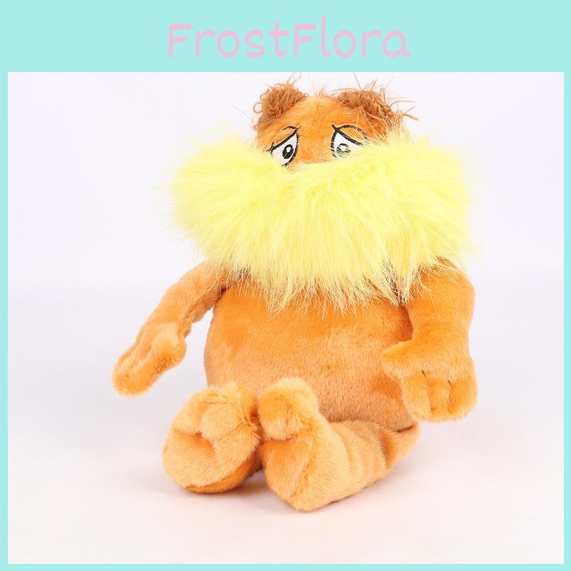 The Seuss Dr Lorax Plush Toy Stuffed Doll Cartoon Decoration Kids Gift 33cm