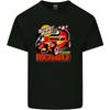 T-shirt Homme Coton Rockabilly Hot Rod Hotrod Dragster
