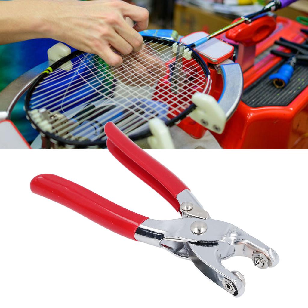 Badminton Racket Plier Iron Practical Badminton Racket Threading Pincer for Repairing