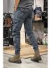 Men's Straight-Leg Outdoor Tactical Work Pants for Spring and Autumn