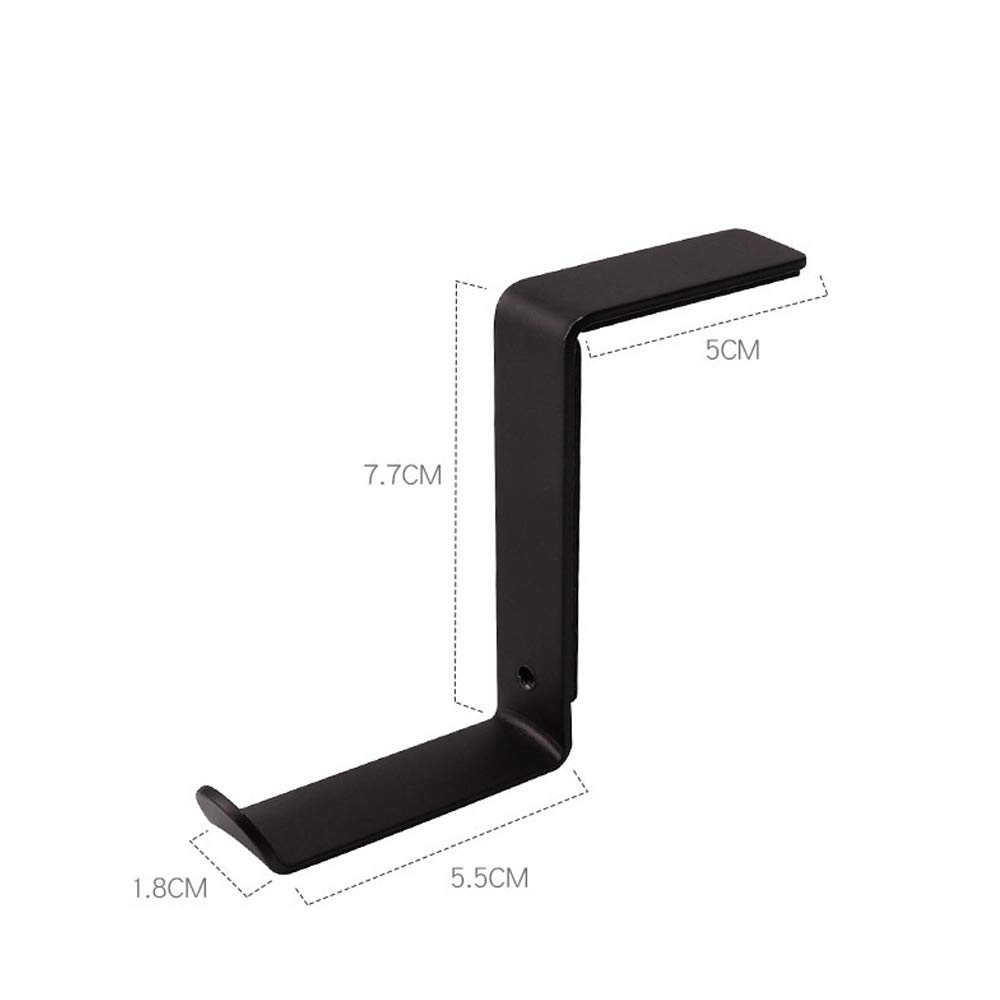 Metall-Kopfhörer-Ständer Kopfhörer-Tischständer Ideal für Bluetooth-Ständer, Haken, Aufbewahrung, PC, Kopfhörer, Ohrhörer.