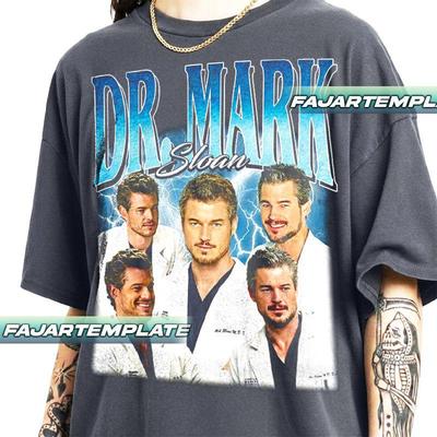 Eric Dane Collage Shirt, Grey's Anatomy Vintage Tee, Unisex T-Shirt RZ