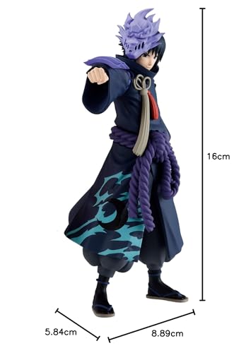Banpresto Naruto Shippuden Uchiha Sasuke Figure (TV Anime 20th Anniversary Costume)