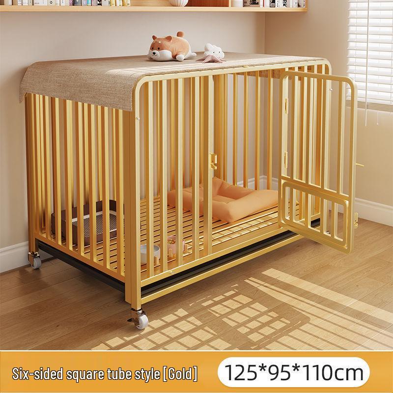 Extra Large Dog House with Toilet Separation for Golden Retrievers, Medium Dogs, Small Dogs, Teddy, and Bichon Breeds