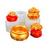 Delicate Candle Mould Silicone Mould Candle Making Reused Candle Cute Epoxy Mould Castings Molds Silicone Mould