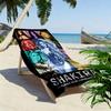 Asciugamano da Spiaggia con Stampa di Shakira, Asciugamano Grande Morbido ad Asciugatura Rapida per Spiaggia Campeggio Nuoto