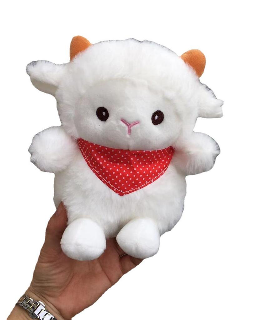 Plush Pocke Sheep Toy Cartoon Stuffed Animal Doll Decoration Cute Gift Kids