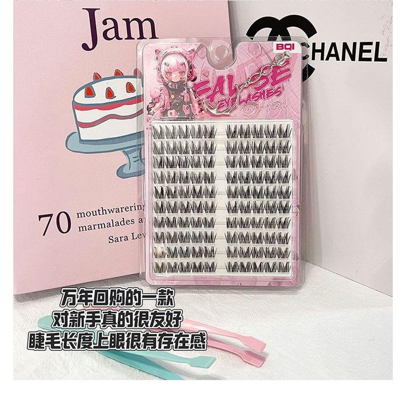 LuxeFlutter - Spiky Multipack False Eyelashes Cluster