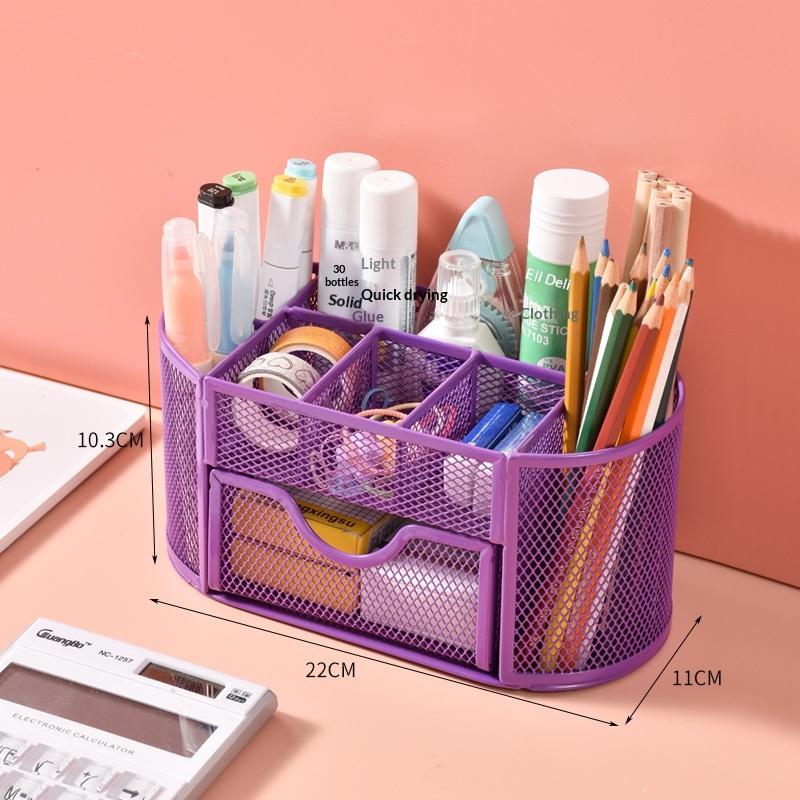 Schreibtisch-Zubehör-Organizer Netzdesign mit Schubladen für Zuhause und Büro