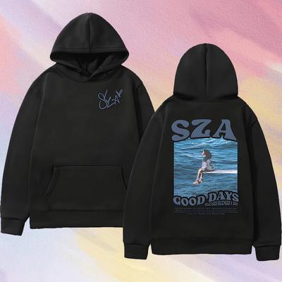 Spring Autumn Men Hoodies Singer Sza Music Album Sos Print Hoody Women Sweatshirt Hip Hop Unisex Streetwear Y2K Clothing Hombre