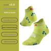 Calzini Unisex a Compressione per Trail Running - Antiscivolo, Ammortizzanti, Senza Cuciture, Modello Crew per Maratona e Sport all'Aperto
