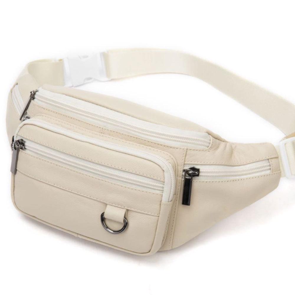 

Мужская черная сумка через плечо из овчины для отдыха на природе 8879