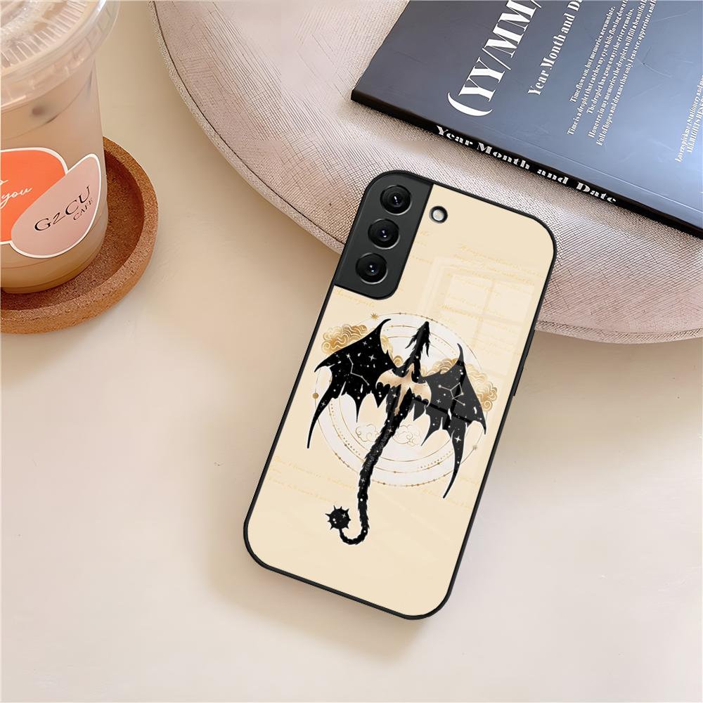 F-Fourth WingS Phone Case Glass For Samsung Galaxy S26 S25 S23 S24 S21 S22 S20 Ultra Fe Plus A15 A14 Cover