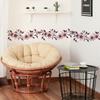 Creative Floral Leaves Wall Sticker Self-Adhesive Removable Bedroom Living Room Hallway Dorm Home Decor Art