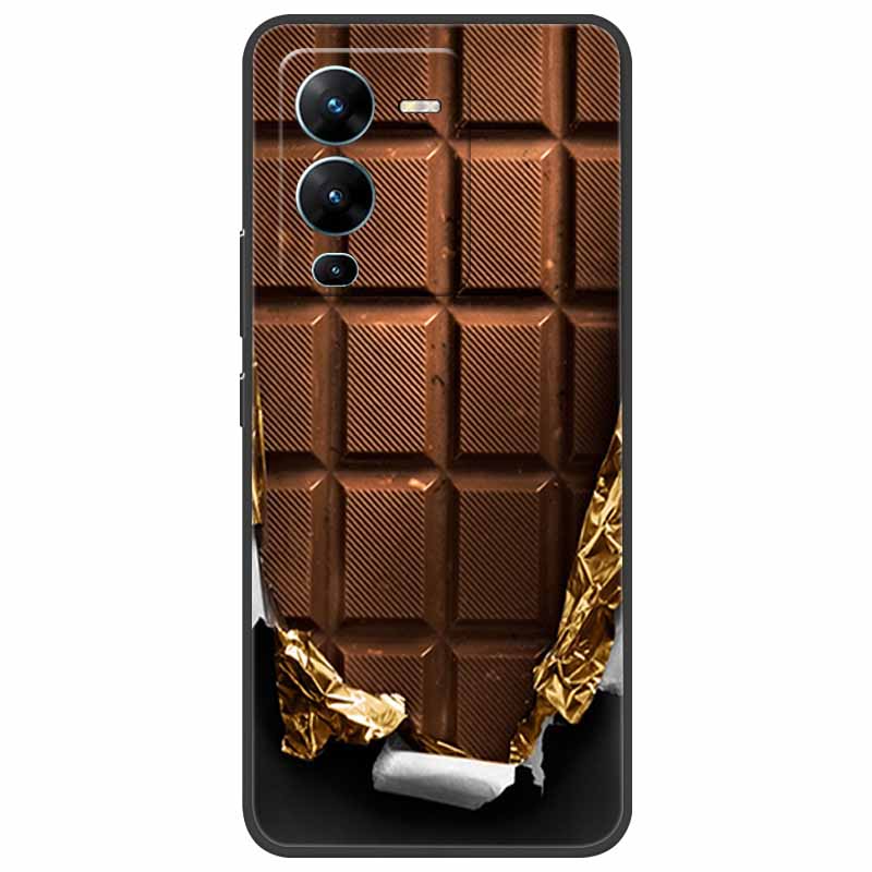 

Для vivo V25 Pro Чохол V2158 М який Силіконовий TPU Чохол для Телефону Для vivo V25 Pro 5G Чохол Ударостійкий Capa V 25 Pro V25Pro Coque Крутий For vivo V25 Pro