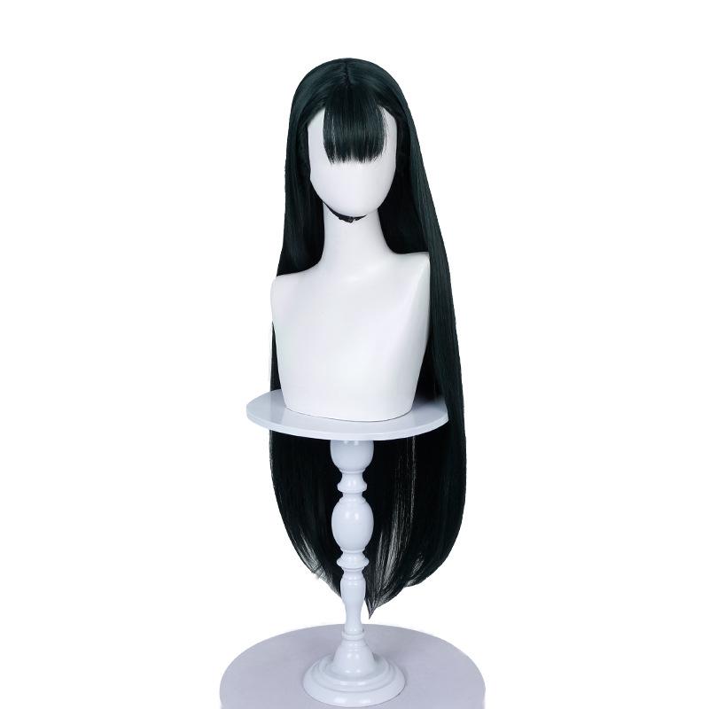 Cardamom Irregular Ghost Blood Cosplay Wig with Simulated Scalp and Long Hair