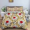 Stripe Geometric Bedding Set Breathable Duvet Cover With Pillowcase Adults Fashion Queen King Size Quilt Cover Home Textiles