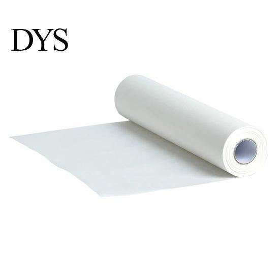 Oil-proof Mats 1 Roll Baking Paper Double-sided Oil-absorbing White Mat Grilling Steaming Cooking for Restaurant Liners