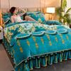 Four-Piece Set Of High-Gram Milk Fleece,4-Pcs Set Of Thickened Milk Fleece,4-Pcs Set Of Maternal And Infant Grade Farley Fleece, Class A