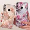 Phone Case For Tecno Camon 12 Cover Silicone Cute Cat Fashion Funny Painted Casing For Techno Camon 12 CC7S