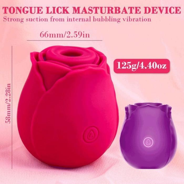 2023 Masaj cu trandafiri la modă pentru femei, cu încărcare USB, glonț de jucărie mecanică profesională pentru femei