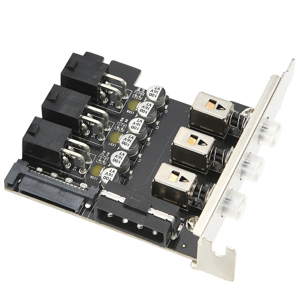 Desktop PC Expansion Controller MultiSystem Switching Optical Drive Support 80mm Half Height CHASSIS HTPC(PH33 )