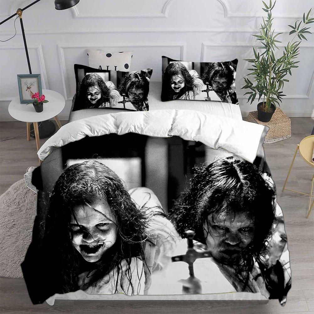 The Exorcist  Bedding Sets Comforter Quilt Bed Cover Duvet Cover Pillow Case 2-3 Pieces Sets Bedroom Decoration Home Supplies