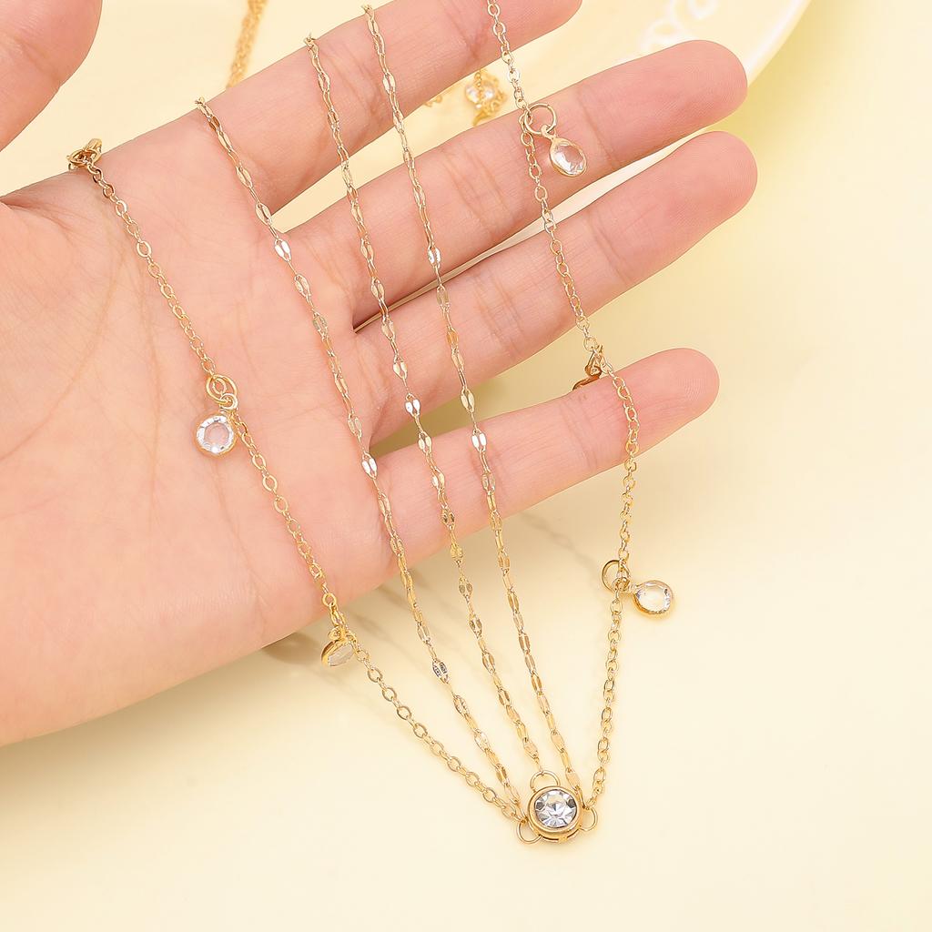 New Fashion Boho Crystal Head Chain Wedding Hair Accessories Elegant Headpiece Bling Bridal Forehead Chain Indian Hair Jewelry