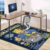 1pc NUKA-BOMBS Fallout1 Design Area Rug - Non-Slip, Soft & Cozy Floor Mat for Living Room, Bedroom, Office - Indoor/Outdoor Decorative Carpet