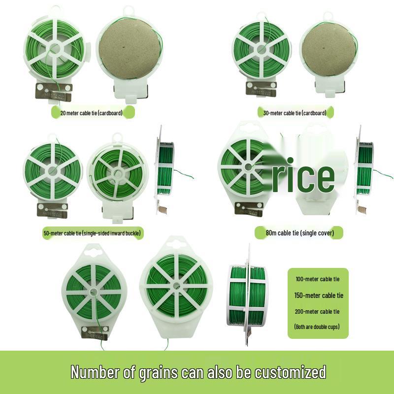 Horticultural Plastic-Coated Garden Tie Wire for Vegetable Binding