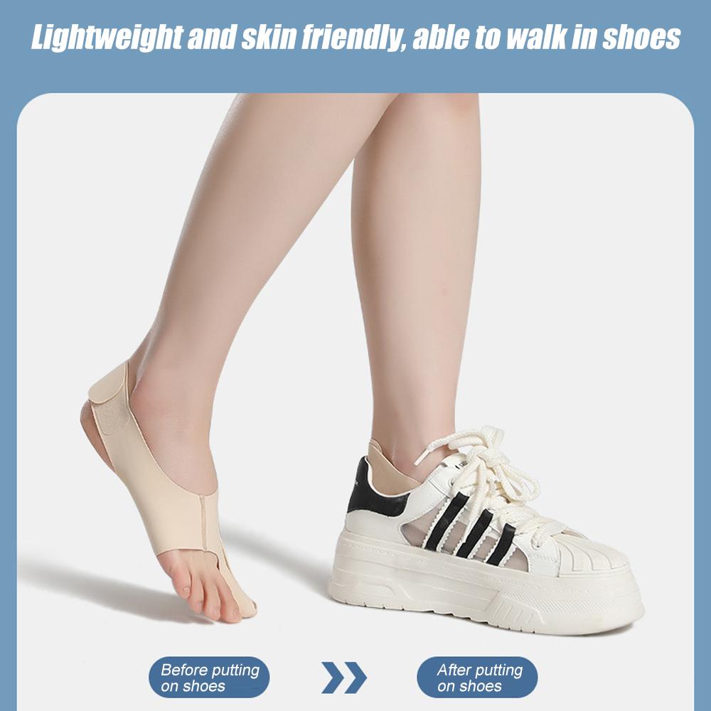 1 Stück Zehenspreizer, Ballenzehen-Schmerzlinderung, Zehenrichter für Sportler und Tänzer, Damen-Zehensocken, Ballenzehen-Korrektur für in Schuhen