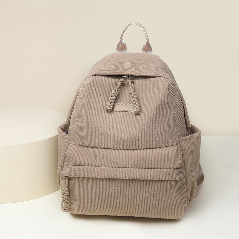Schoolbag1011 new backpack student casual velvet backpack large capacity fashion Korean version simple travel
