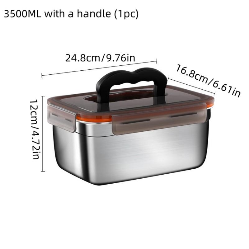 Hot Selling Good Quality Crisper Stainless Steel Waterproof Vegetable Crisper Storage Box Multipurpose Food Storage Container