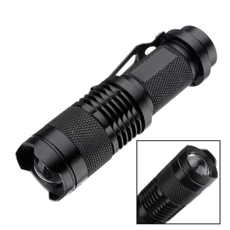 MengPao Outdoor Mini Zoom Flashlight 3-Pack